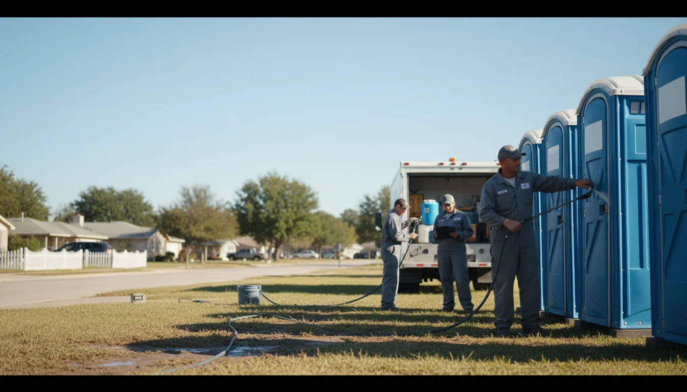Long-Term Portable Toilet Rental in Batesville, AR near me